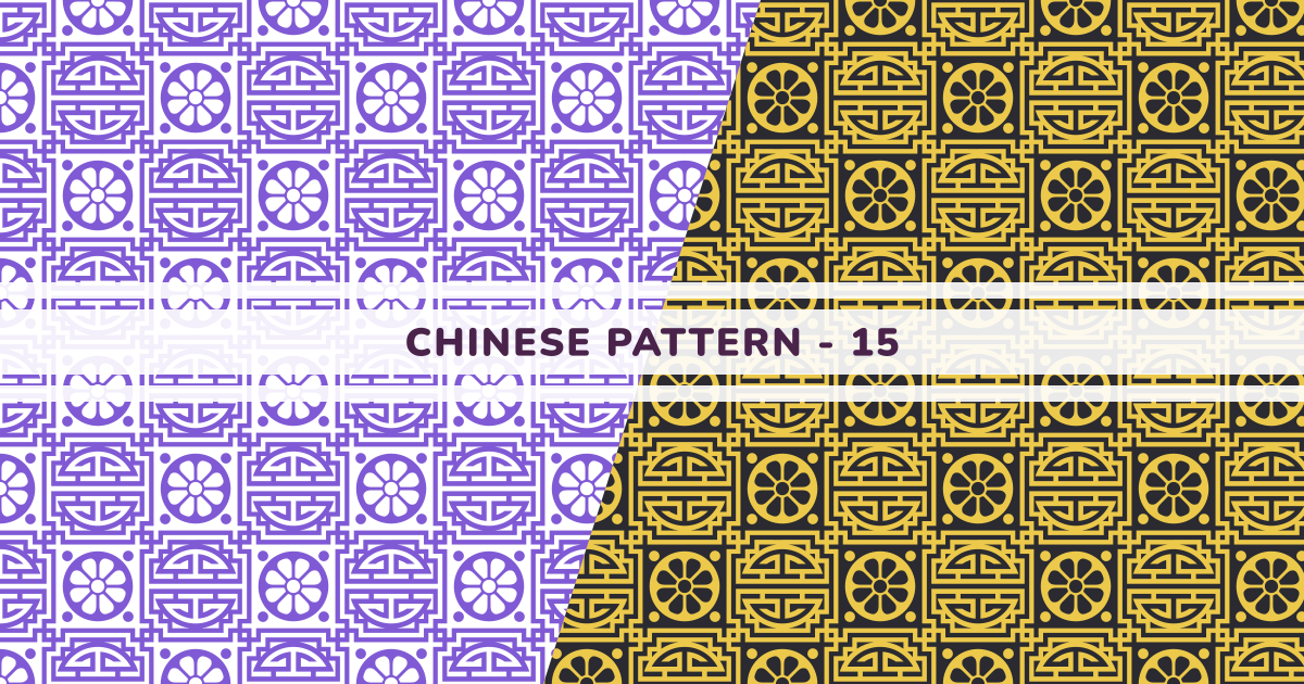 Chinese Pattern - 15 - Pattern Monster | SVG Pattern Generator