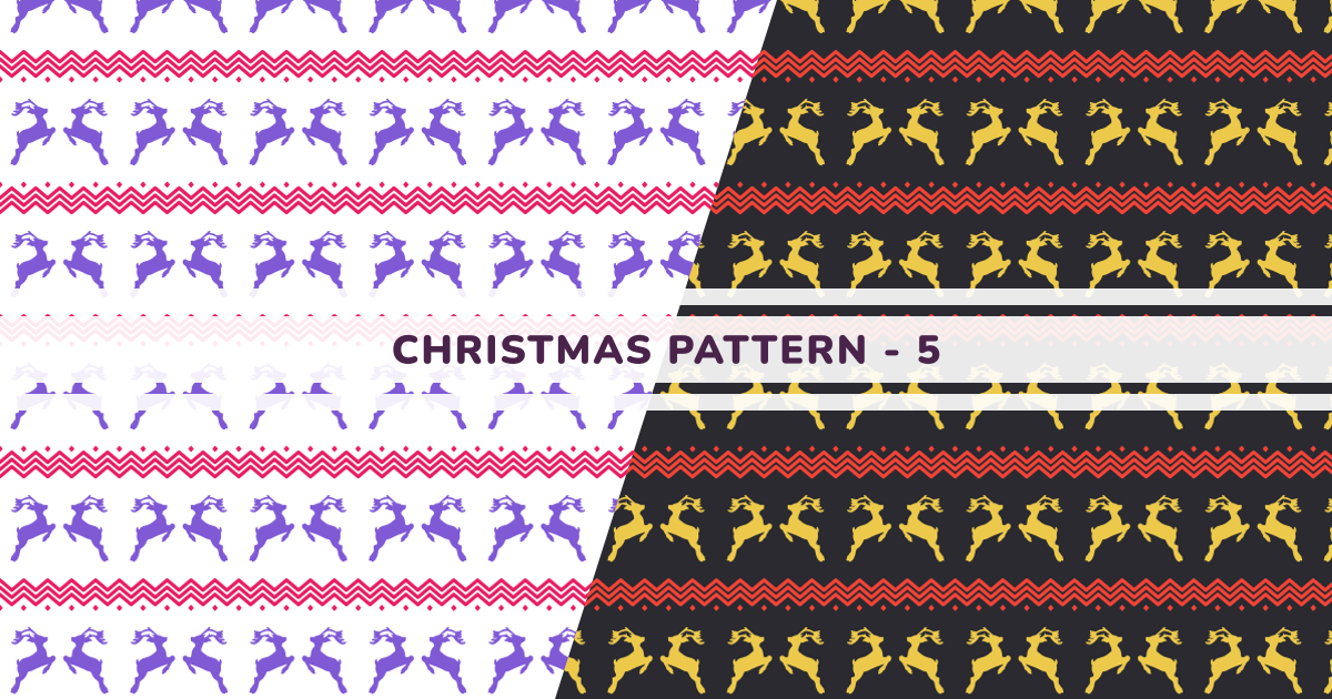Christmas Pattern - 5 - Pattern Monster | SVG Pattern Generator