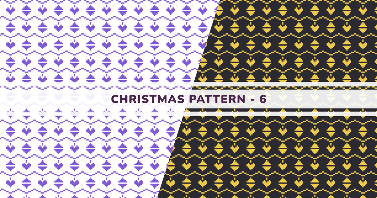 Christmas Pattern - 6 - Pattern Monster | SVG Pattern Generator