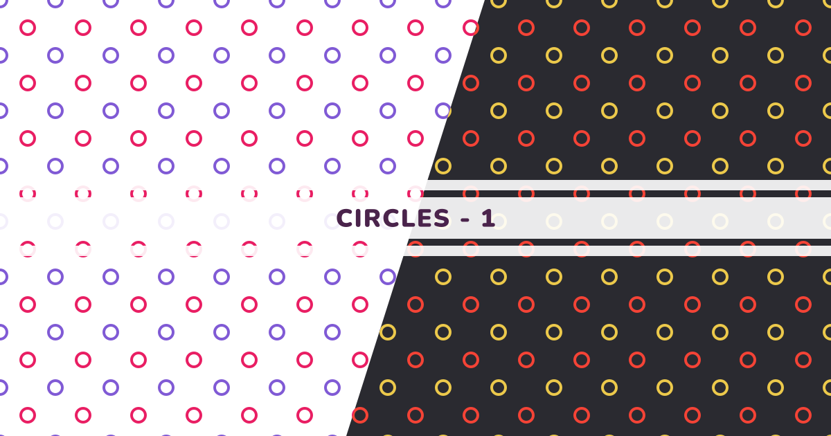 Circles - 1 - Pattern Monster | SVG Pattern Generator