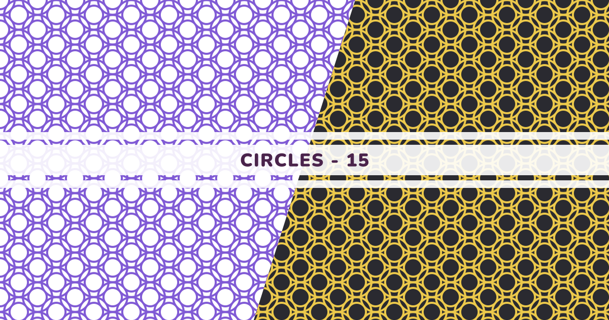 Circles - 15 - Pattern Monster | SVG Pattern Generator
