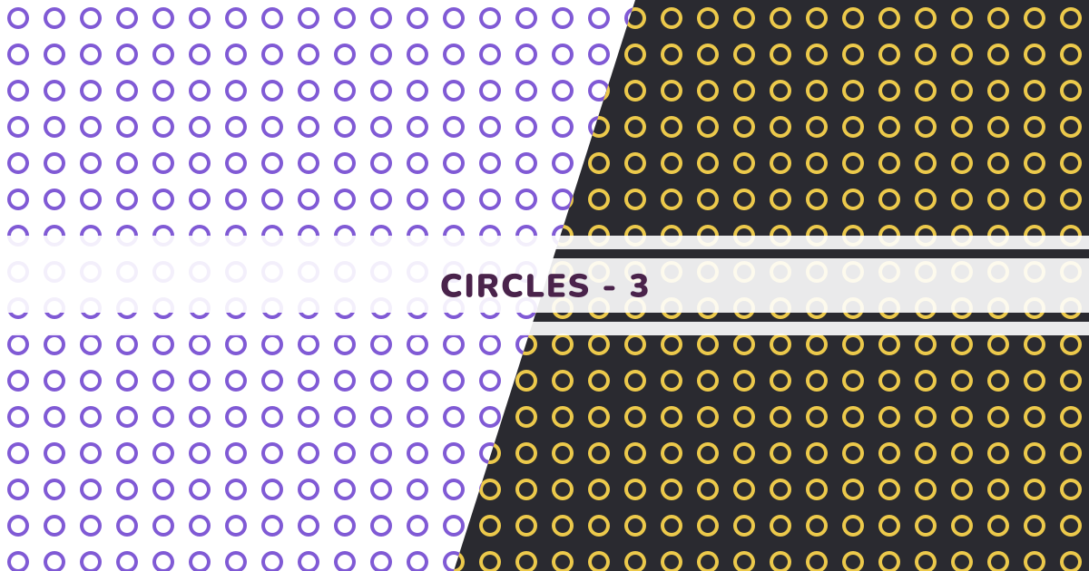 Circles - 3 - Pattern Monster | SVG Pattern Generator
