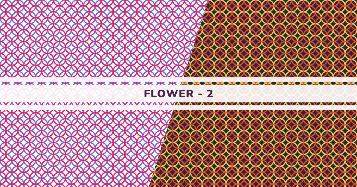 花 - 2 - Pattern Monster | SVG 图案生成器