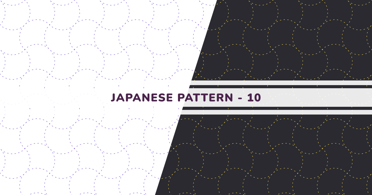 Japanese Pattern - 10 - Pattern Monster | SVG Pattern Generator