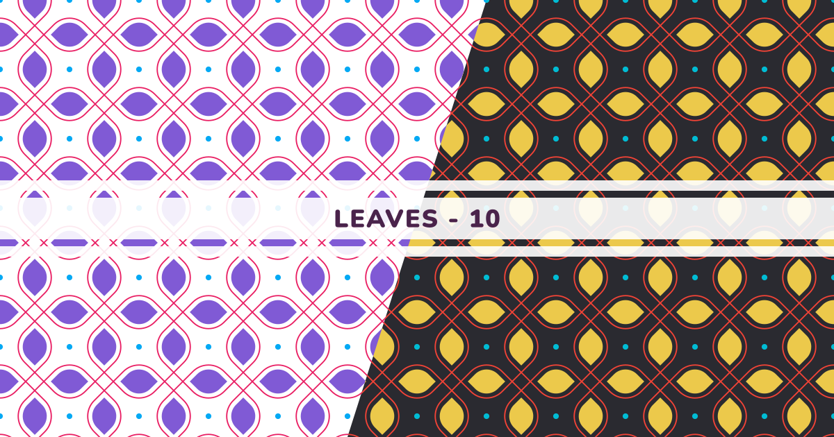 잎 - 10 - Pattern Monster | SVG 패턴 생성기