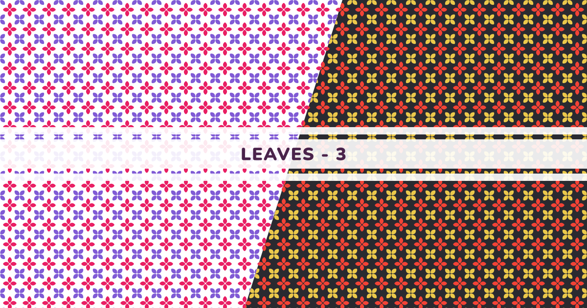 Leaves - 3 - Pattern Monster | SVG Pattern Generator