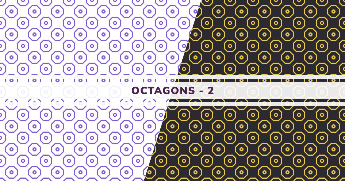 Octagons - 2 - Pattern Monster | SVG Pattern Generator