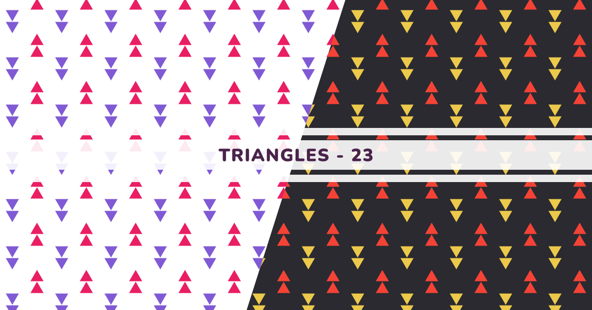 Triangles - 23 - Pattern Monster | SVG Pattern Generator