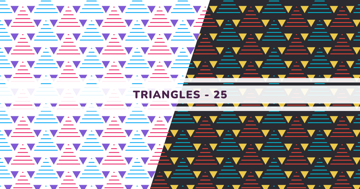 Triangles - 25 - Pattern Monster | SVG Pattern Generator