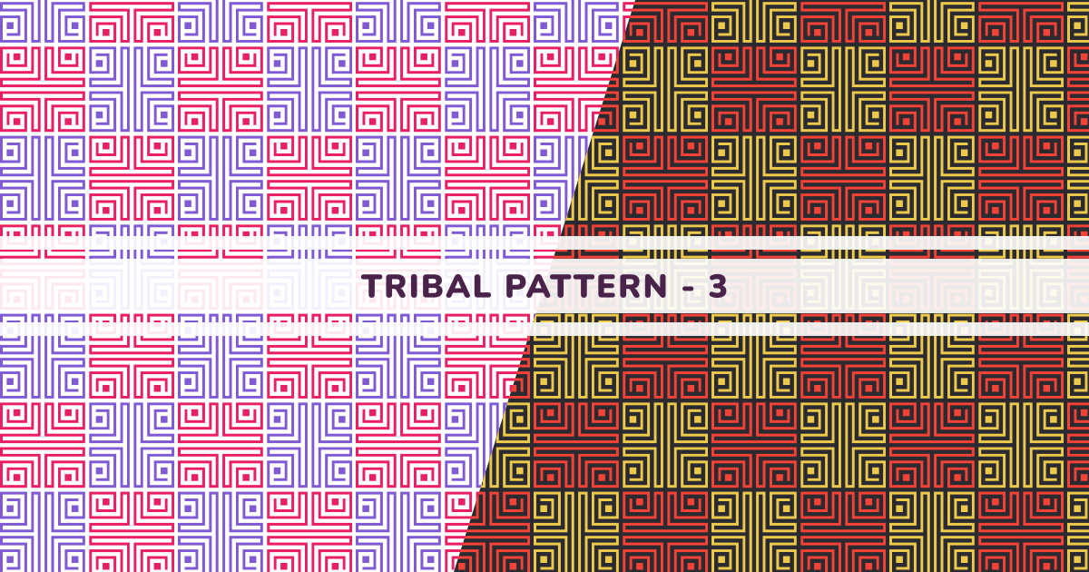 Tribal Pattern - 3 - Pattern Monster | SVG Pattern Generator